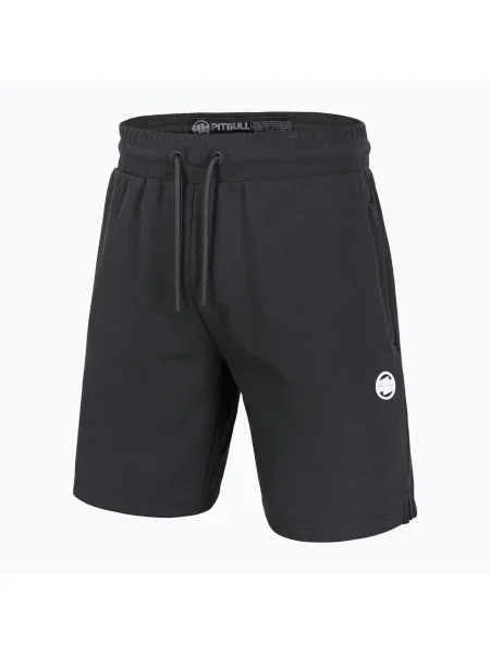 Мъжки къси панталони Pitbull West Coast Pique Rockey graphite сиво