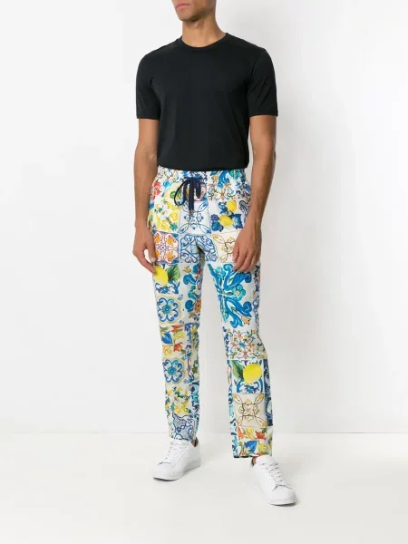 Krátké tričko Dolce & Gabbana černé