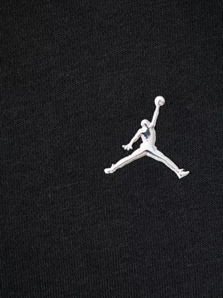 Jordan kapucnis melegítőfelső női pamuttal Brooklyn fekete