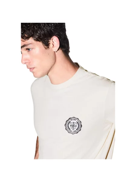 Tricou Eax alb