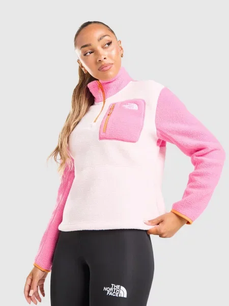 The North Face Polar W Yumiori ¼ Zip różowa