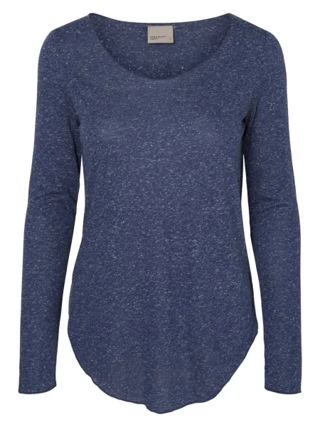 VERO MODA Tričko VMLUA tmavomodrá