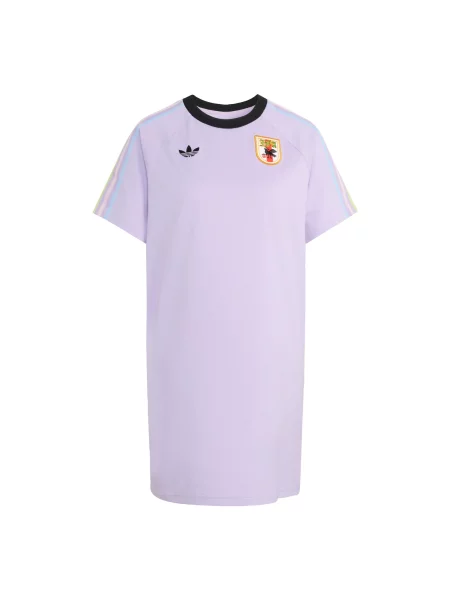 ADIDAS PERFORMANCE Sportovní šaty Japan světlemodrá / žlutá / pastelová fialová černá