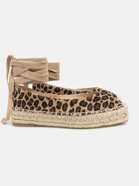 Замшеві еспадрилі Answear Lab коричневий