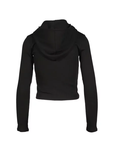 Πλεκτό hoodie Glowny κλασικό μαύρο