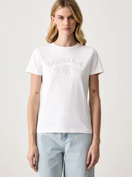 Guess T-shirt ELSA biała
