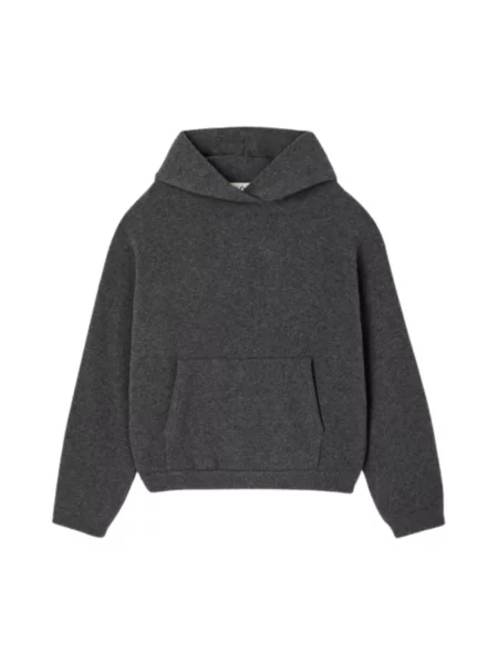 Bluza z kapturem Róhe z kapturem szara