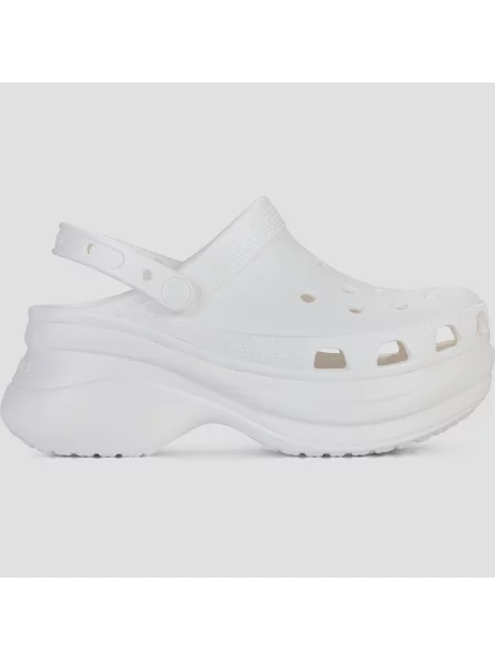 Crocs papuci Bae Clog alb