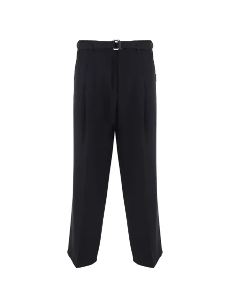 Cu centură pantaloni Just Cavalli negru