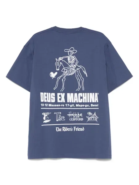 Тениска Deus Ex Machina синьо
