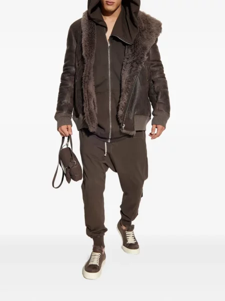 Șnur de strângere pantaloni Rick Owens Drkshdw maro
