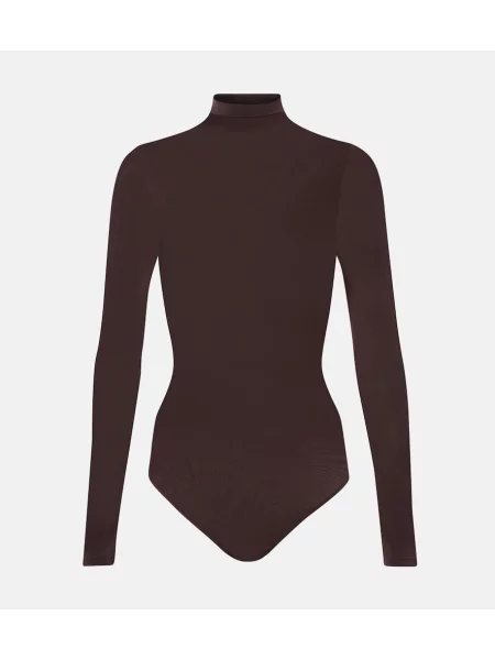 Body Wolford transparente maro