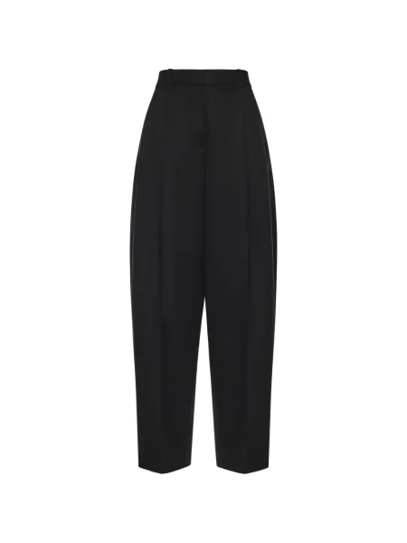 Pantaloni Jacquemus plisate negru