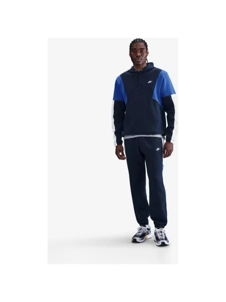 Dres Nike Sportswear Club Fleece ciemnoniebieski niebieski S biały