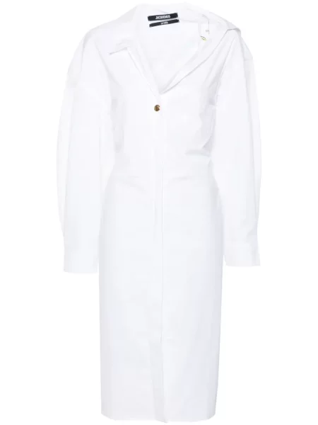 Rochie Jacquemus de costum alb