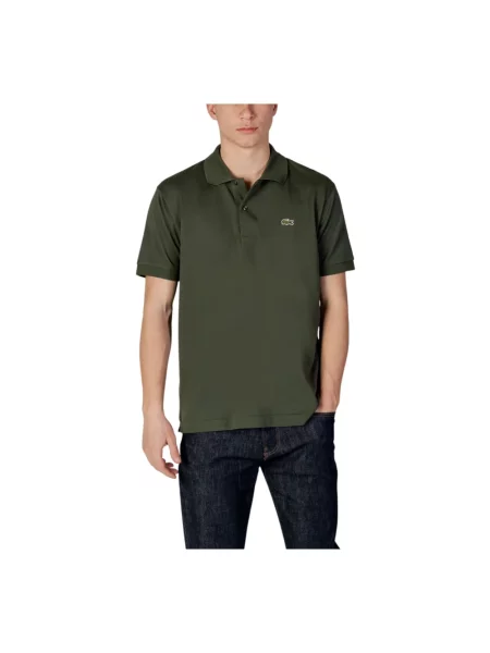 Koszulka polo Lacoste z krótkim rękawem zielona