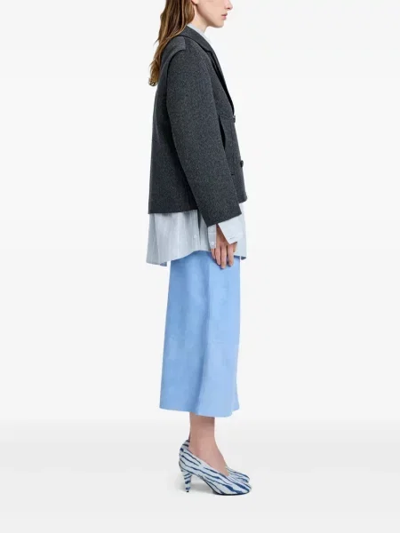 Блейзър Proenza Schouler сиво
