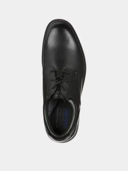 Кожаные туфли Skechers черные