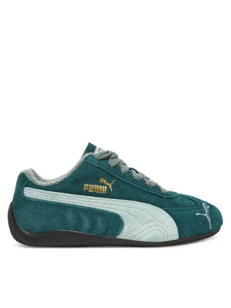 Велурени маратонки Puma Speedcat The NeverWorn V зелено