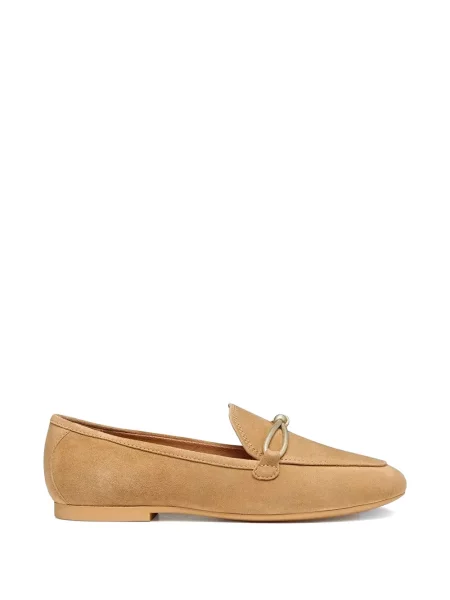 Pantofi loafer Geox din piele de căprioară