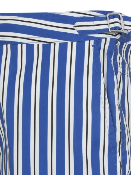 Slip de baie Tom Ford cu dungi albastru
