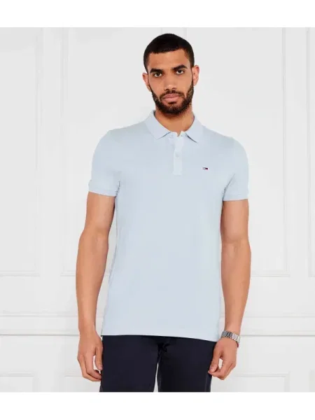 Tommy Jeans Tenisz póló | Slim Fit kék