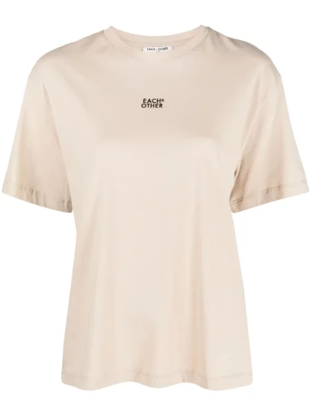 Tricou Each X Other cu imagine cu decolteu rotund