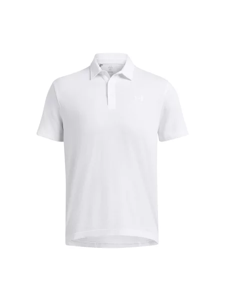 Pánske polo tričko Under Armour Icon Polo white/white biela