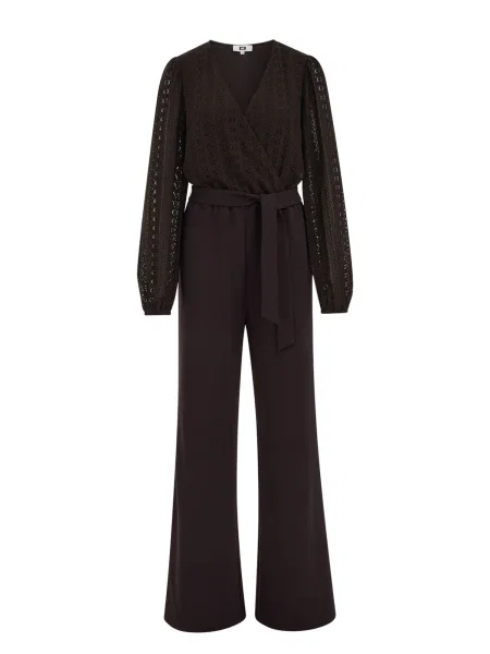 WE Fashion Salopeta închis maro