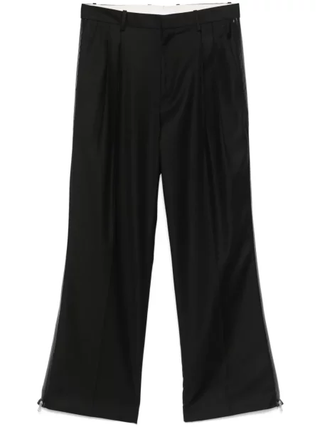 Pantaloni Helmut Lang plisate negru