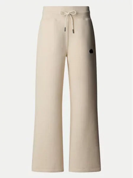The North Face Teplákové kalhoty Wide Leg béžová