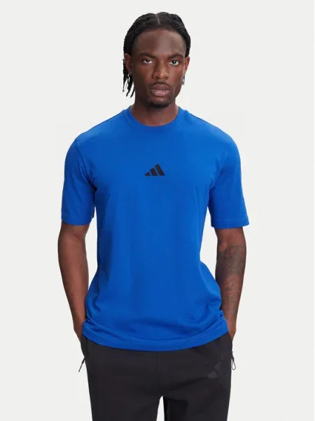 Adidas Póló Essentials Small Logo kék