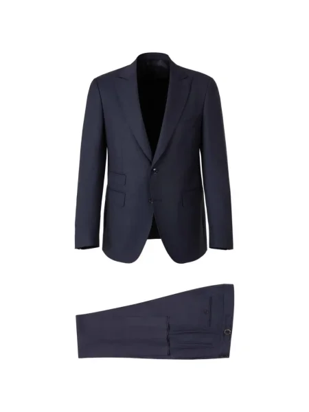 Costum Scabal de lână albastru