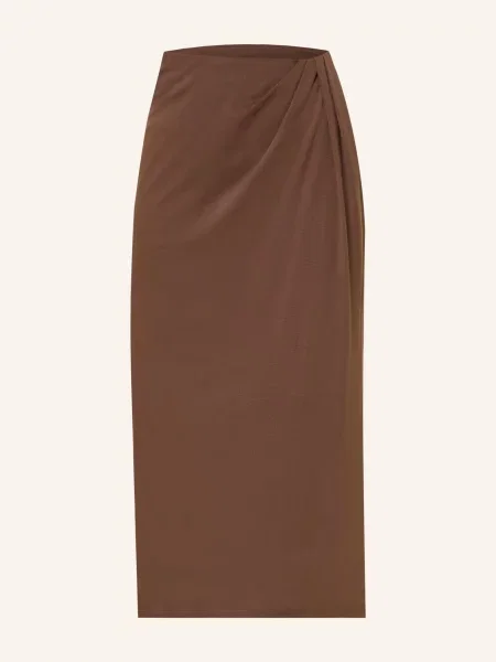 Weekend Max Mara Jerseyová Sukně Lappole hnědá