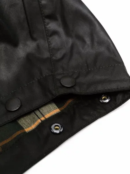 Căciulă Barbour cu glugă verde