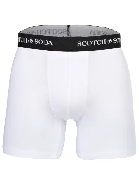 SCOTCH & SODA Boxeralsók kék / fekete fehér