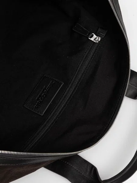 Шкіряна сумка Marc O'Polo коричневий
