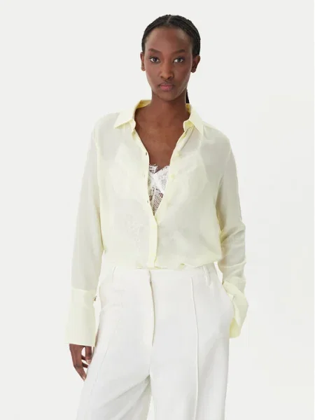 Patrizia Pepe Cămașă galben