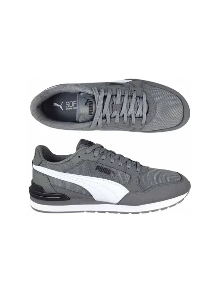 Tenisky Puma ST Runner so sieťovinou sivá