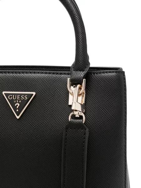 Geantă shopper Guess negru