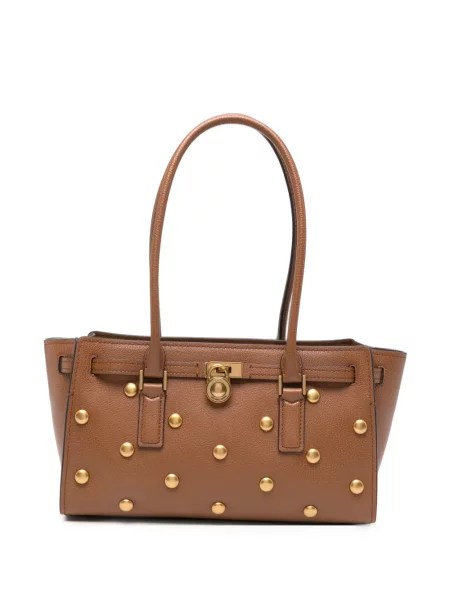 Fűzős csipkés szegecses sneaker Michael Michael Kors fekete
