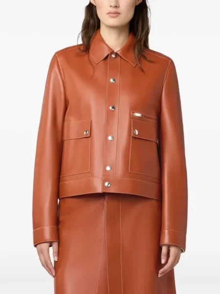 Scurt geanta de piele Tod's maro
