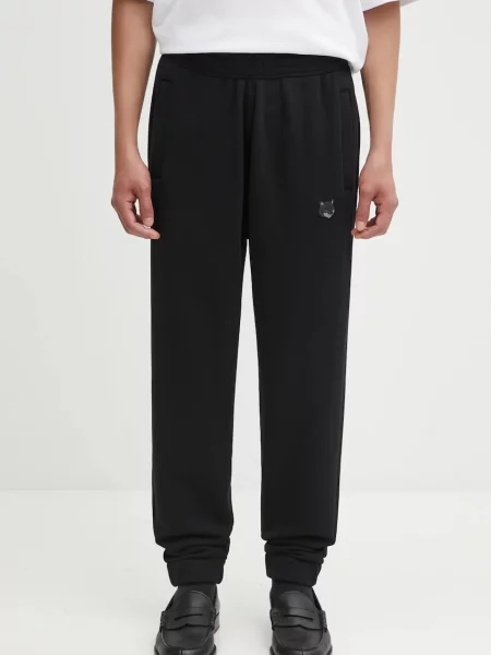 Maison Kitsuné pantaloni de trening din Bold Fox Head Patch Comfort