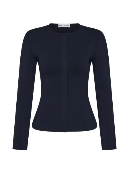 Cardigan Rebecca Vallance tricotate albastru