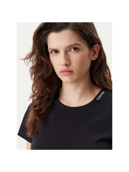 Calvin Klein Jeans Tričko Logo čierna