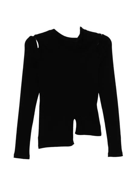 Tricou Limi Feu asimetric negru