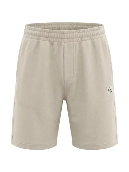 Džínové šortky Calvin Klein Jeans béžové