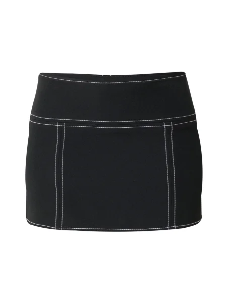 TOPSHOP Fustă negru alb
