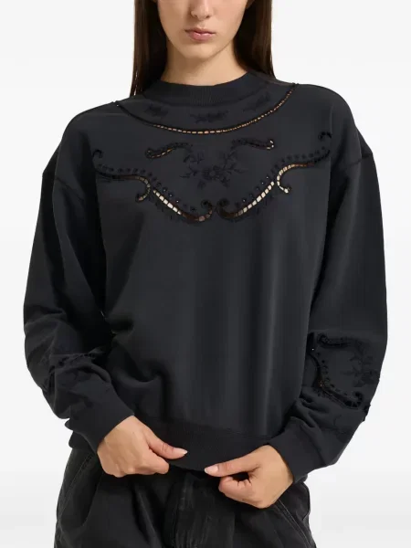 Hanorac Marant Etoile cu model floral negru