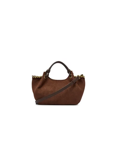 Ročna torba LOVE MOSCHINO rjava